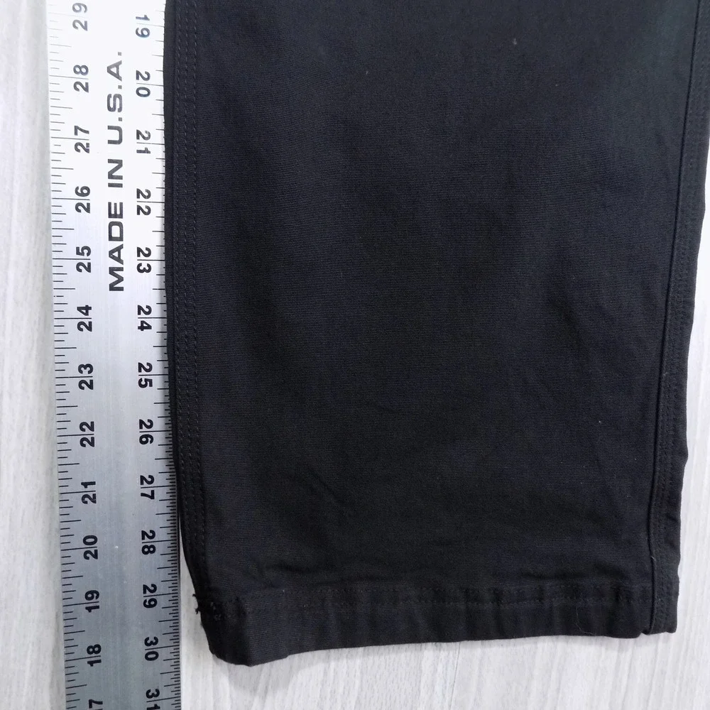 Duluth Trading Co Flex Fire Hose Pants Mens 42x30 Black Stretch Workwear EUC
